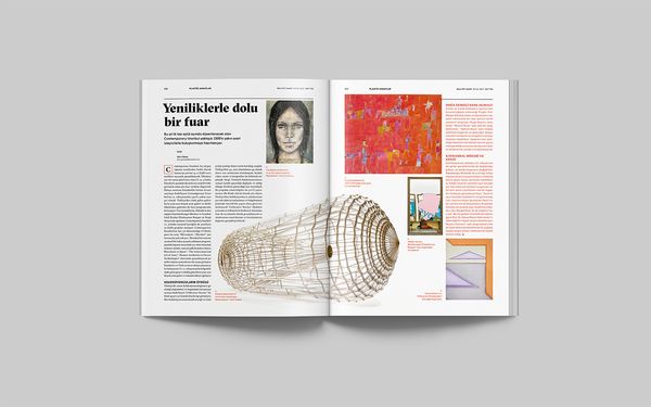 Milliyet Sanat Magazine | Page spread