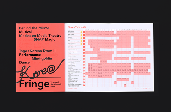 Korea Fringe | Schedule