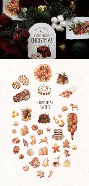 HOMEMADE CHRISTMAS Aesthetics | Sweets