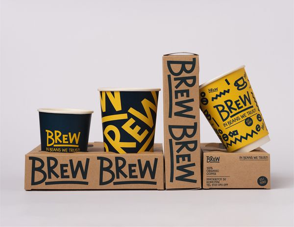 Brew Organic Coffee | Cups