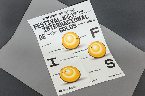 FIS 2018 International Solo Festival | Poster