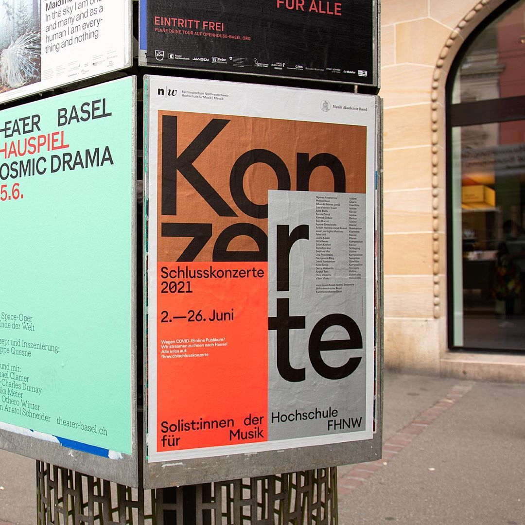 Poster for the Academy of Music, Klassik
