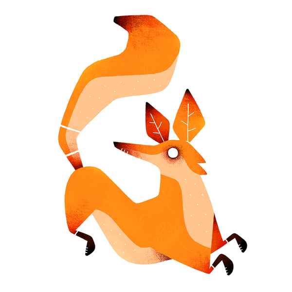 Animal Tiny Stickers | Fox