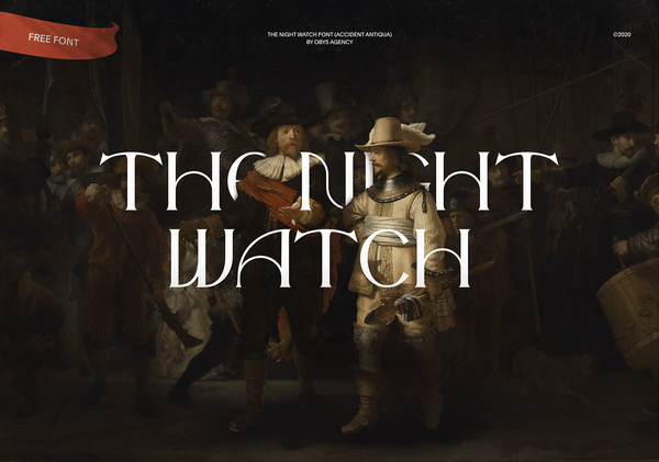 The Night Watch Font