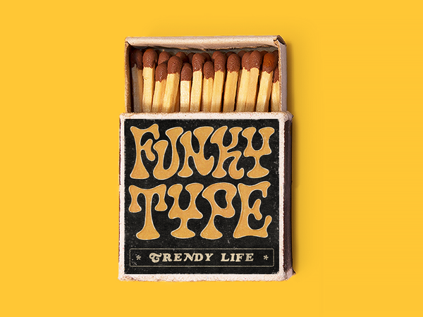 Funky Type. Trendy Life