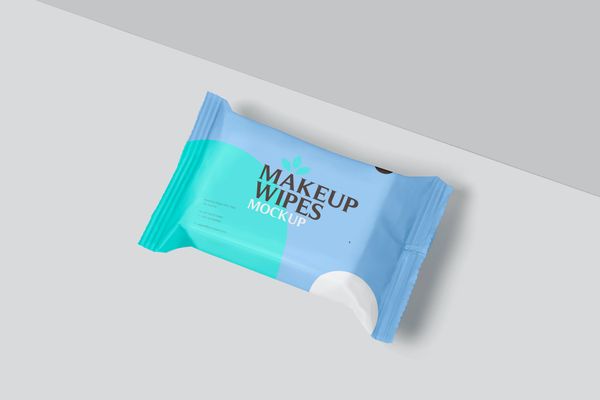 $ Makeup Wipes Mockups