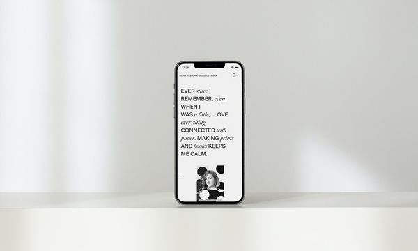 PORTFOLIO WEBSITE | Alina Rybacka Gruszczynska