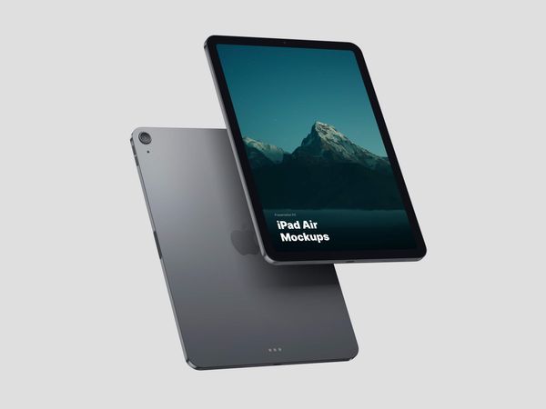 iPad Air Mockups