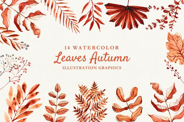 $ Autumn Watercolor