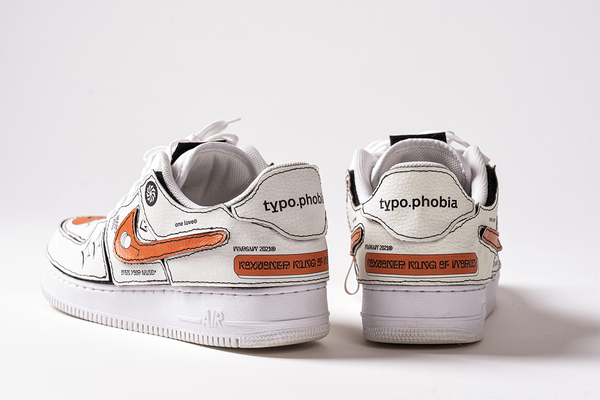 Typophobia x AIR FORCE 1/1