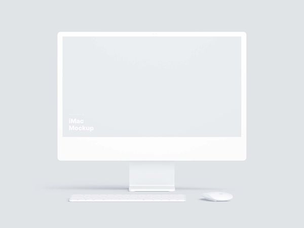 iMac 24-inch (2021) Mockup