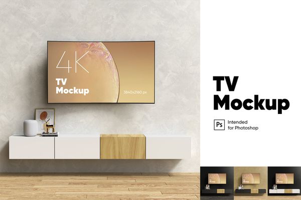 $ TV Mockup