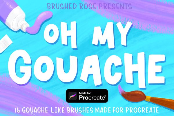 $ Gouache brush