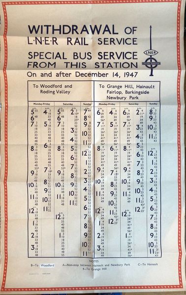 Bus Service Schedule