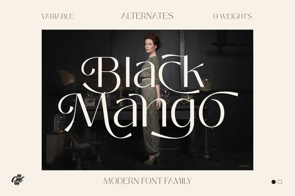 Black Mango Font