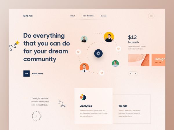 Community Landing Page | Hero