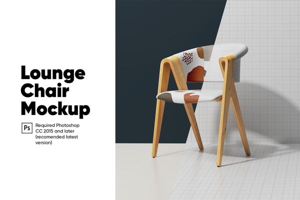 $ Lounge Chair Mockup