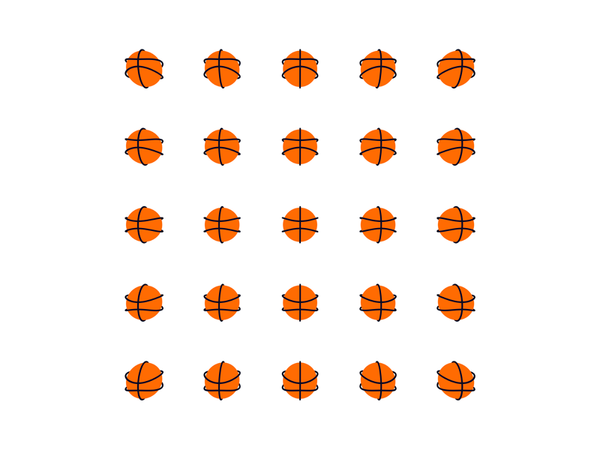 Basketball Pattern