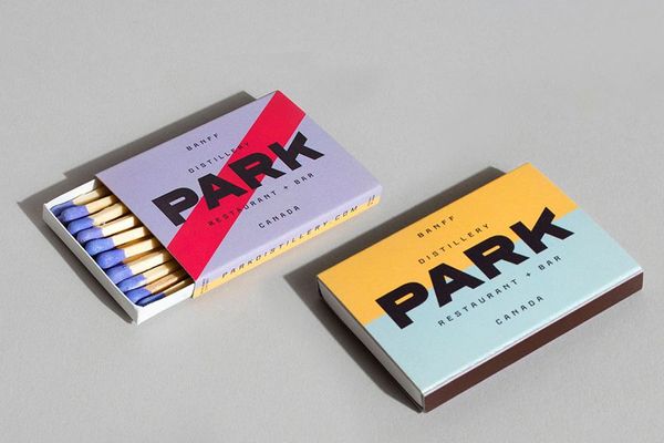 Park Restaurant, Distillery & Bar - Fonts In Use