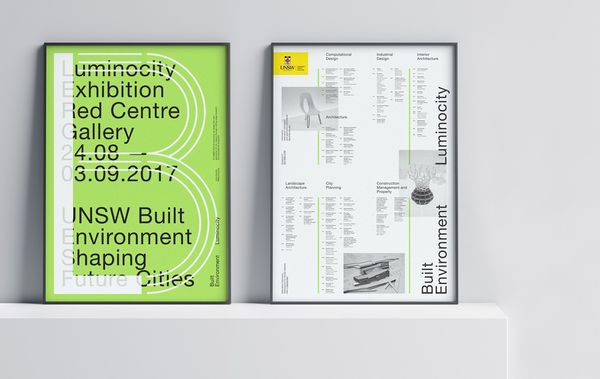 Graphic Identity for UNSW Built Environment