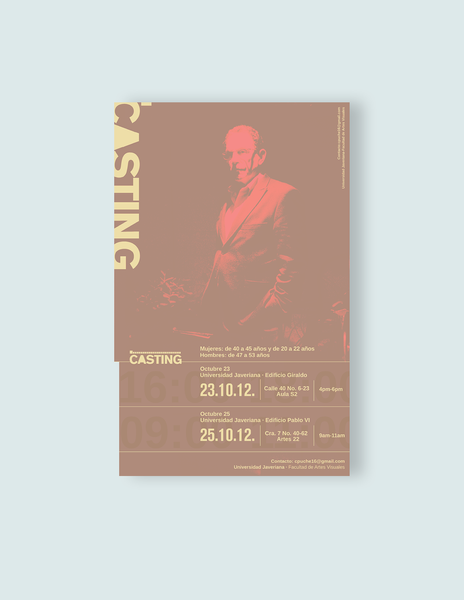 Casting · Póster