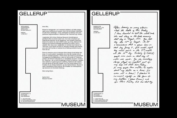 Gellerup Museum | Letterhead