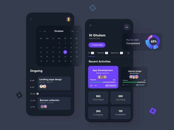 Task Management UX-UI Design