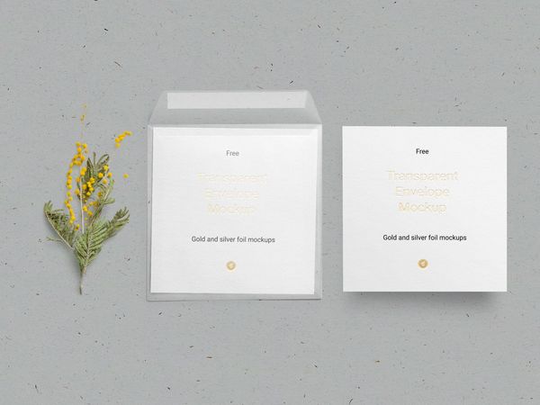 Envelope & Card Mockup