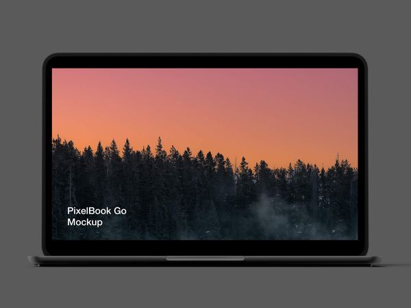 PixelBook Go Mockup