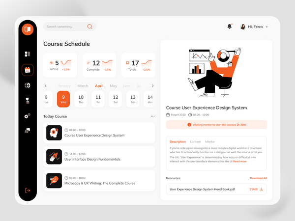 Courses Desktop Platform