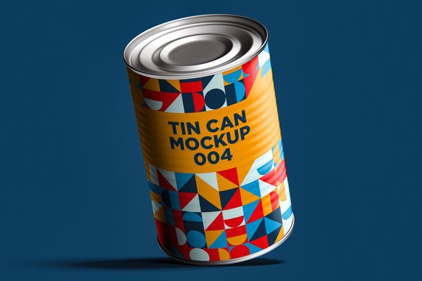 $ Tin Can Mockup 004