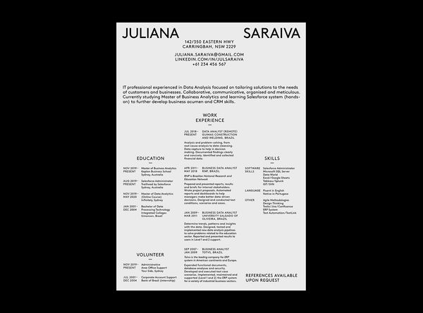 Resumé/CV