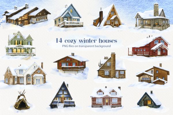 Winter Houses