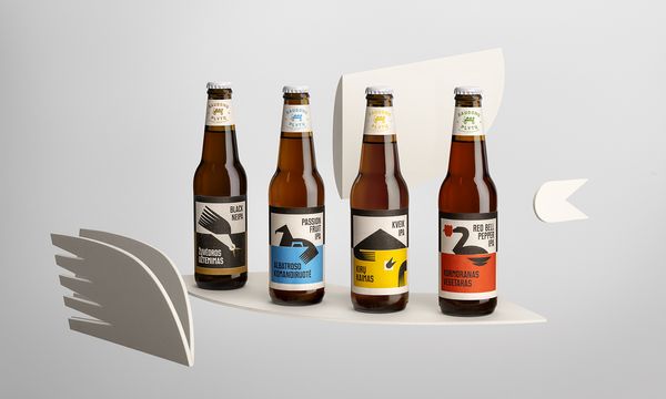 IPA beer label designs