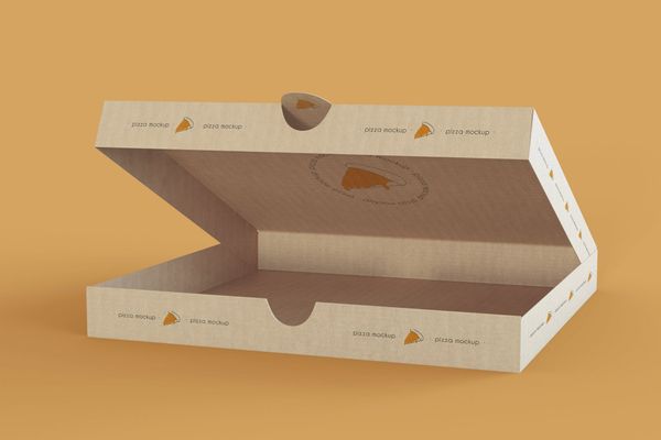 $ Large Pizza Box Mockup