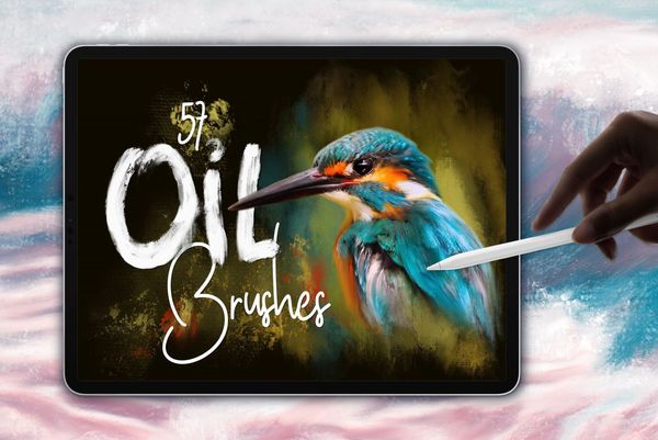 $ Oil Brushes for Procreate