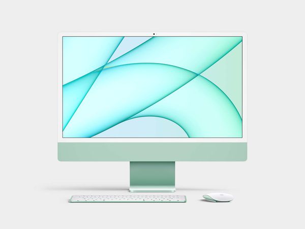 iMac 24-inch (2021) Mockup