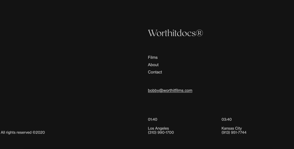 Worth it Docs Footer