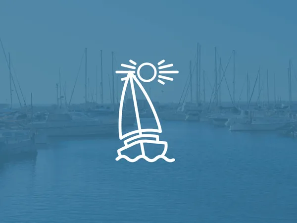 Mooring Rental Platform Logo Animation