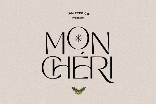 MON CHERI | Stunning Display Fonts