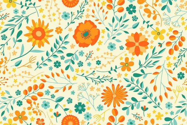 Summer Flower Pattern