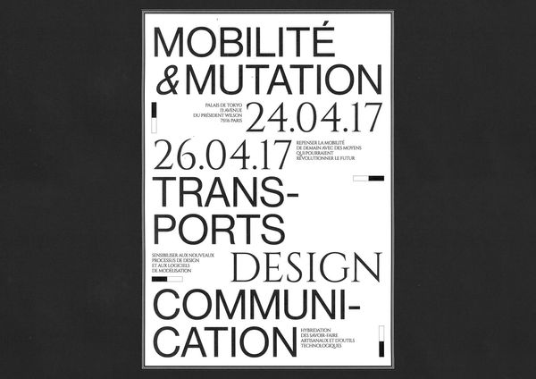 MOBILITE & MUTATION | Poster