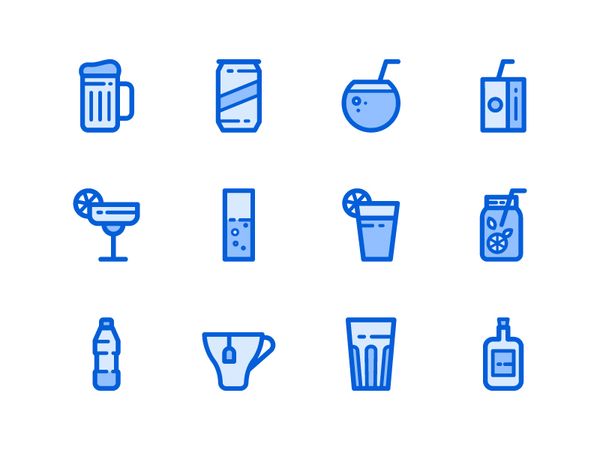 Beverages Icons
