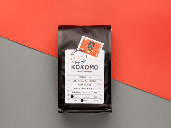 Kokomo Coffee packaging