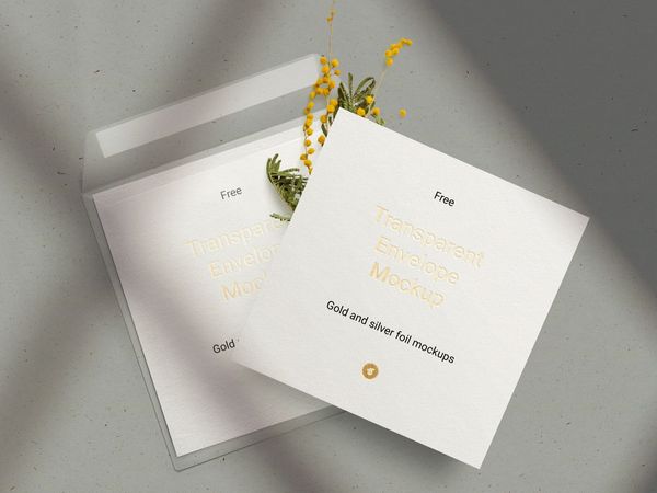 Envelope & Card Mockup