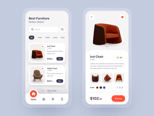 Furniture Shop Mobile Apps