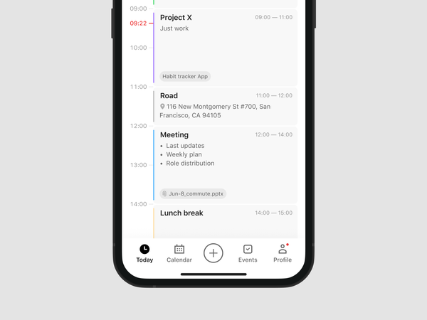 Schedule App