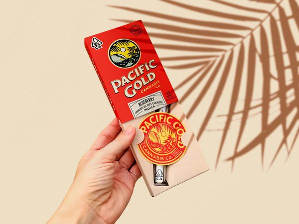 Pacific Gold Cannabis Branding