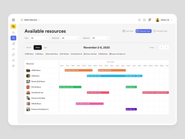 Nexudus | Calendar