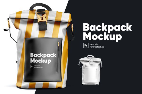 $ Backpack Mockup